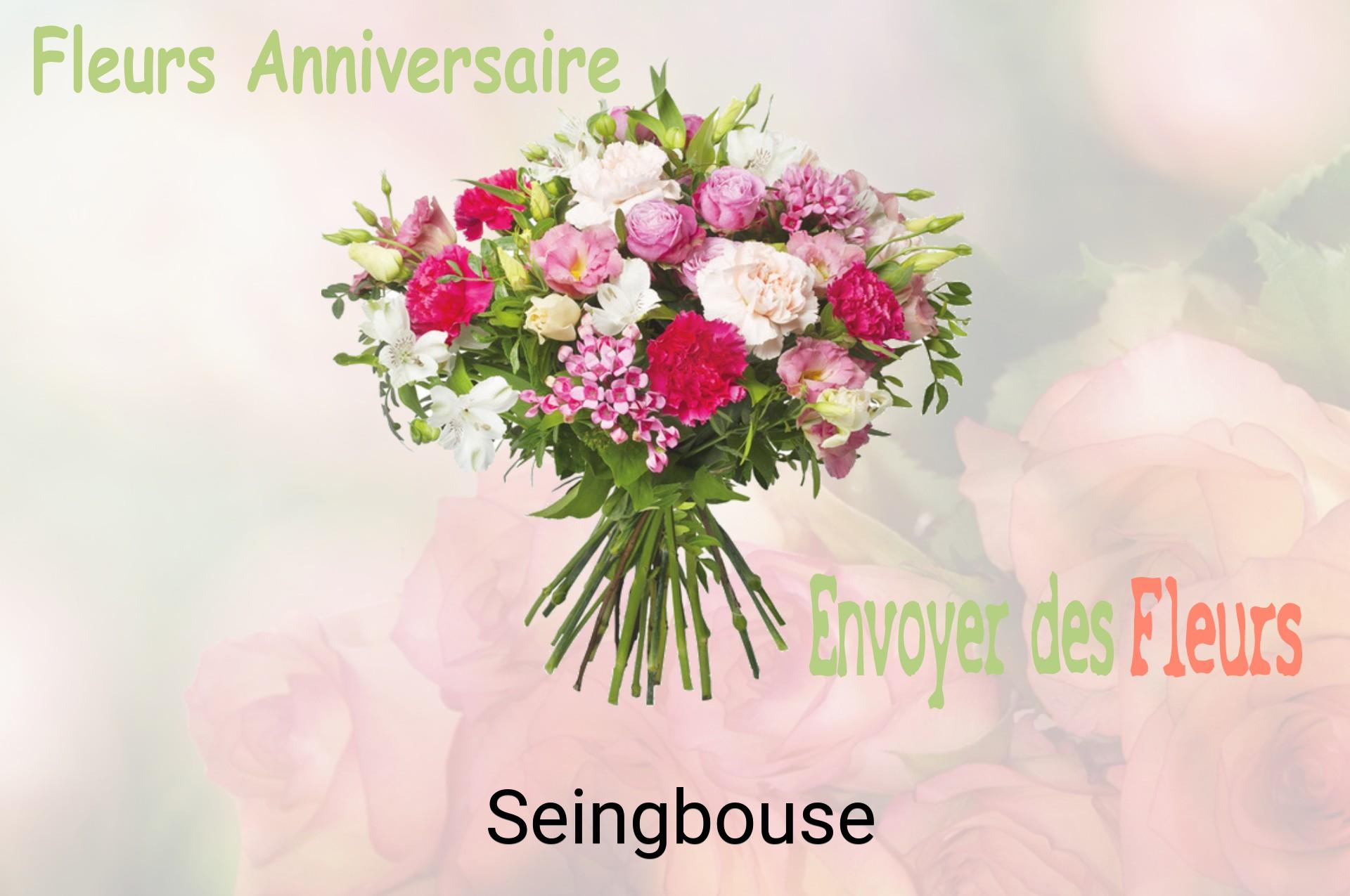 Bouquet de fleurs d’anniversaire livré à Seingbouse