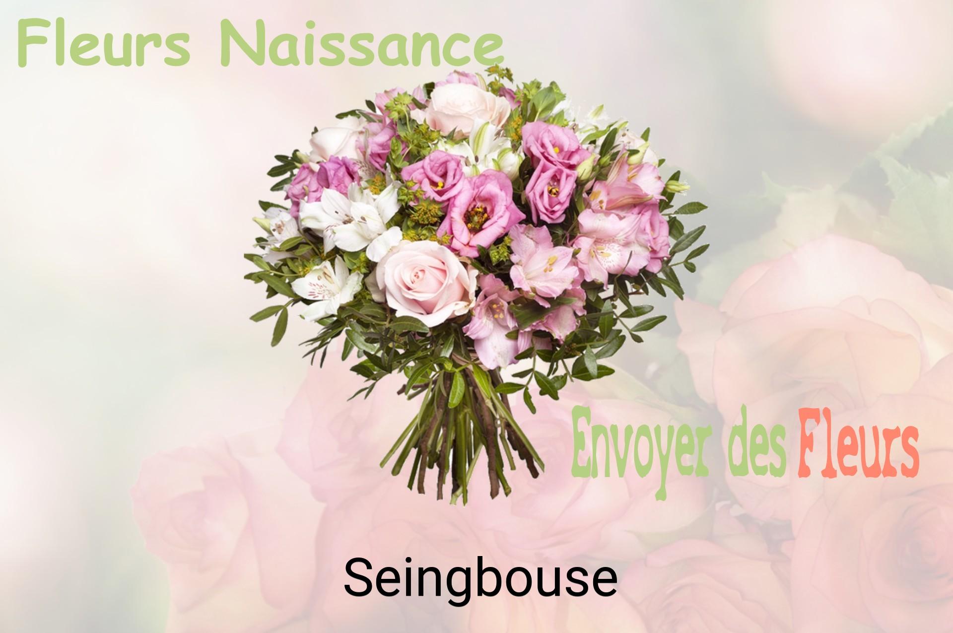 Bouquet de fleurs de naissance livré à Seingbouse